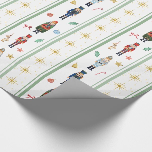 Nutcracker-Helgdag, radbrytning Papper Presentpapper (Hörn)