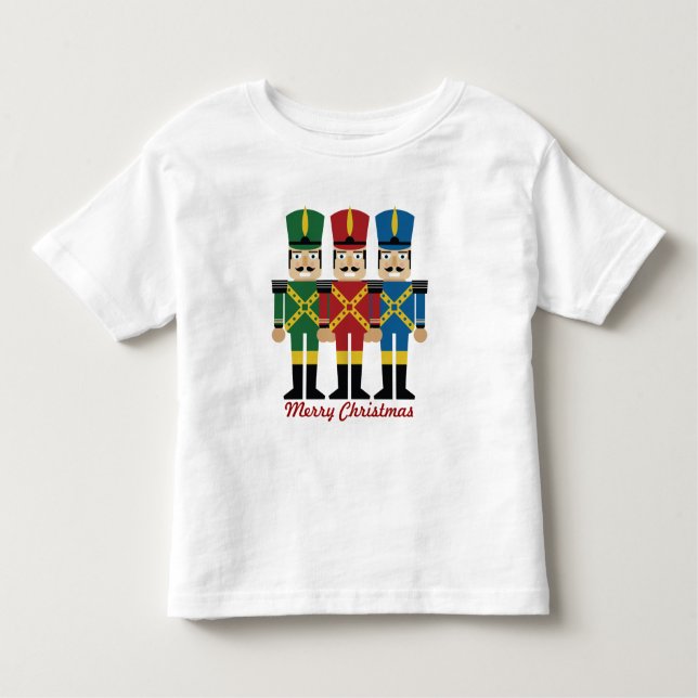 Nutcracker Helgdag Tee Shirt (Framsida)