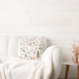 Nutcracker Helgdag Watercolor Kudde