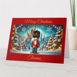 Nutcracker i en julby i Fantasy Kort