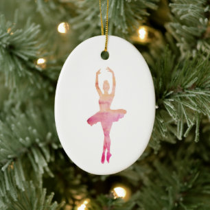 Nutcracker Illustration jul Ballerina Julgransprydnad Keramik