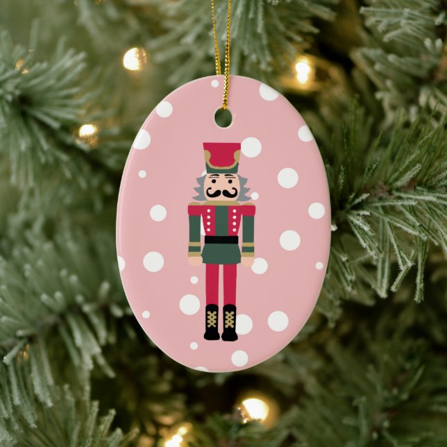 Nutcracker Illustration jul Design Classic C Julgransprydnad Keramik (Träd)
