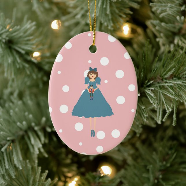 Nutcracker Illustration jul Design Classic C Julgransprydnad Keramik (Träd)