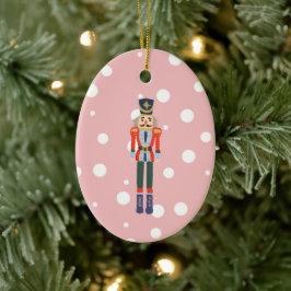 Nutcracker Illustration jul Design Classic Julgransprydnad Keramik