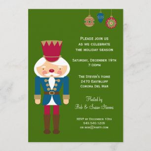 Nutcracker - inbjudan till julfest