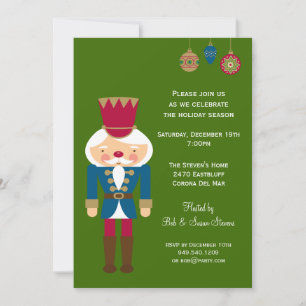 Nutcracker - inbjudan till julfest