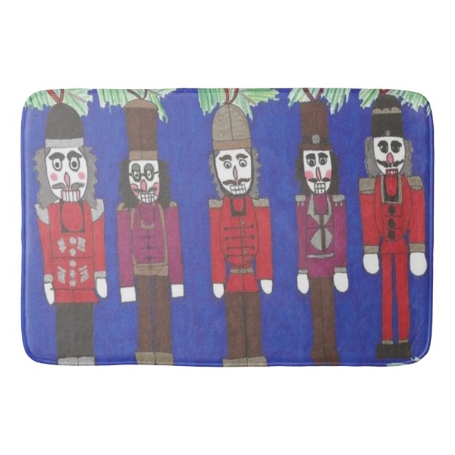 Nutcracker-jul Badrumsmatta (Framsidan)