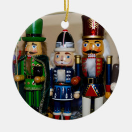 Nutcracker jul Ceramic Ornament