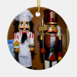 Nutcracker jul Ceramic Ornament