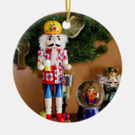 Nutcracker jul Ceramic Ornament
