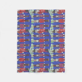 Nutcracker-jul Fleecefilt