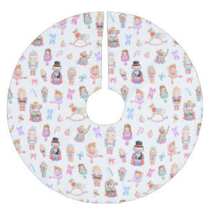 Nutcracker-jul Julgransmatta Borstad Polyester