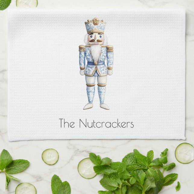 Nutcracker-jul Kökshandduk (Vikta)