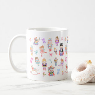 Nutcracker-jul Mönster Kaffemugg