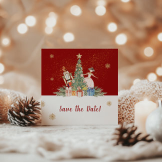 Nutcracker jul, Party Baby Shower Spara Datumet