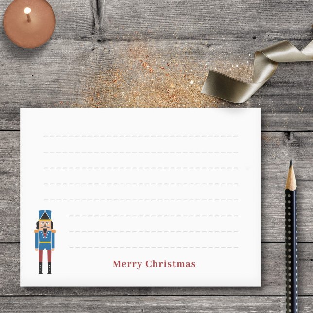 Nutcracker-jul Post-it Block (Nutcracker Christmas Post-it Notes)
