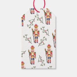 Nutcracker-jul Presentetikett