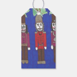Nutcracker-jul Presentetikett