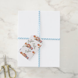 Nutcracker-jul Presentetikett