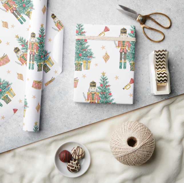 Nutcracker-jul Presentpapper (Hantverk)