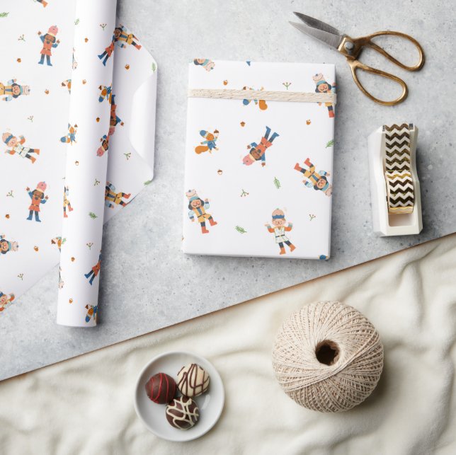 Nutcracker jul  presentpapper (Hantverk)