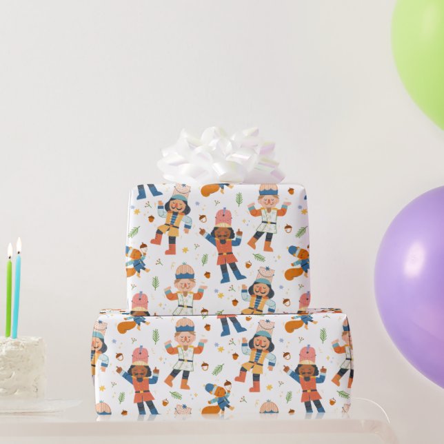 Nutcracker-jul Presentpapper (Festgåvor)