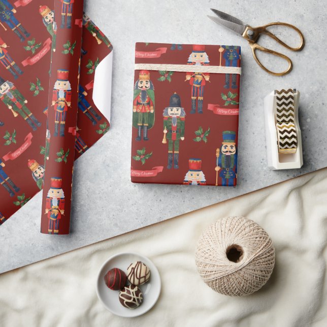 Nutcracker-jul Presentpapper (Hantverk)