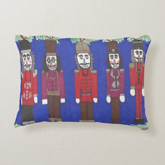 Nutcracker-jul Prydnadskudde (Baksidan)