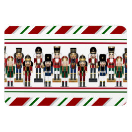 Nutcracker jul Red Grönt Festive Rand Pill Magnet