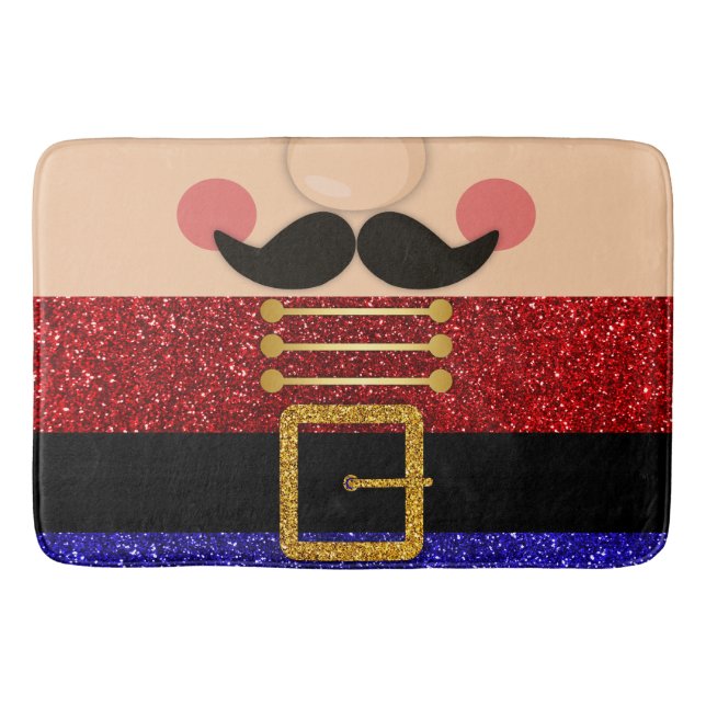 Nutcracker jul Soldier Helgdag Gnome Badrumsmatta (Framsidan)