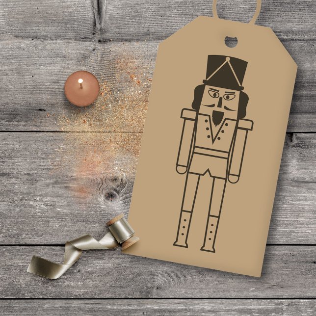 Nutcracker-jul Stämpel (Nutcracker Christmas Rubber Stamp)