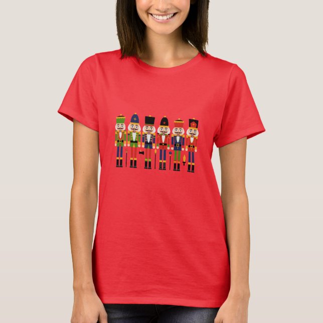 Nutcracker jul t-Shirt (Framsida)
