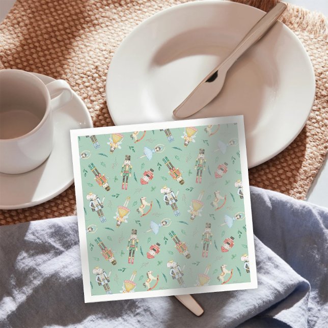 Nutcracker-julen Napkin Pappersservett (Skapare uppladdad)