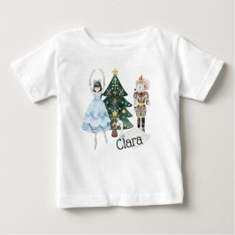 Nutcracker-julens t-shirt med Clara