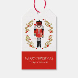 Nutcracker-Juletiketter Presentetikett