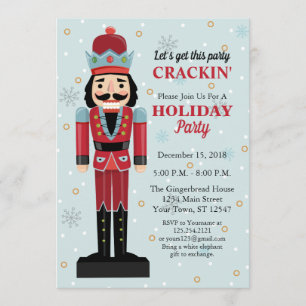 Nutcracker-julfestens inbjudan