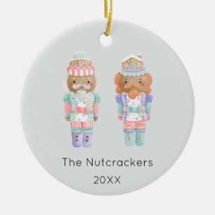 Nutcracker-julfoto Julgransprydnad Keramik