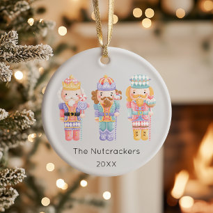 Nutcracker-julfoto Julgransprydnad Keramik