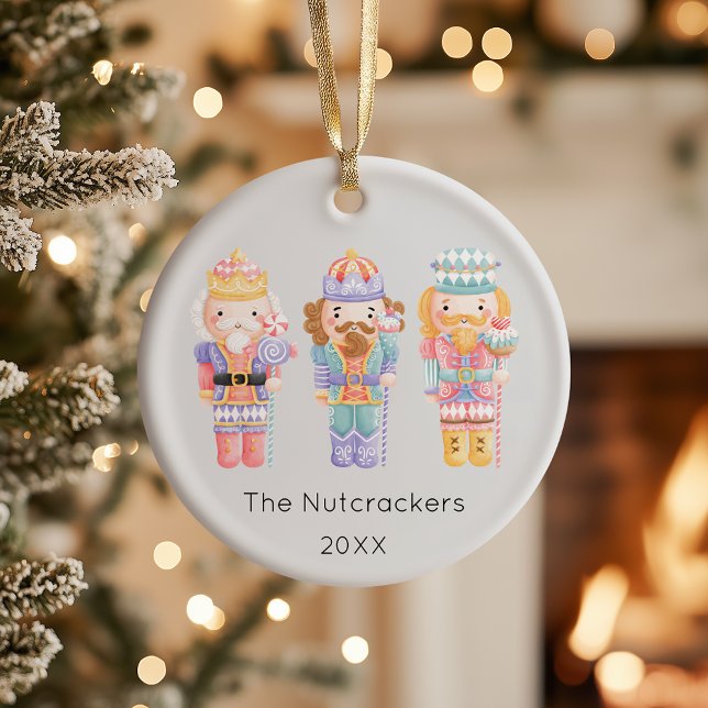 Nutcracker-julfoto Julgransprydnad Keramik (Skapare uppladdad)