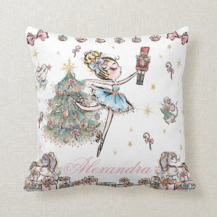 Nutcracker Julgaffeldans Flickdekan Kudde