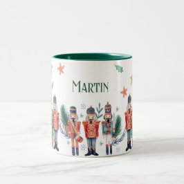 Nutcracker & Julgran, julafton Mugg