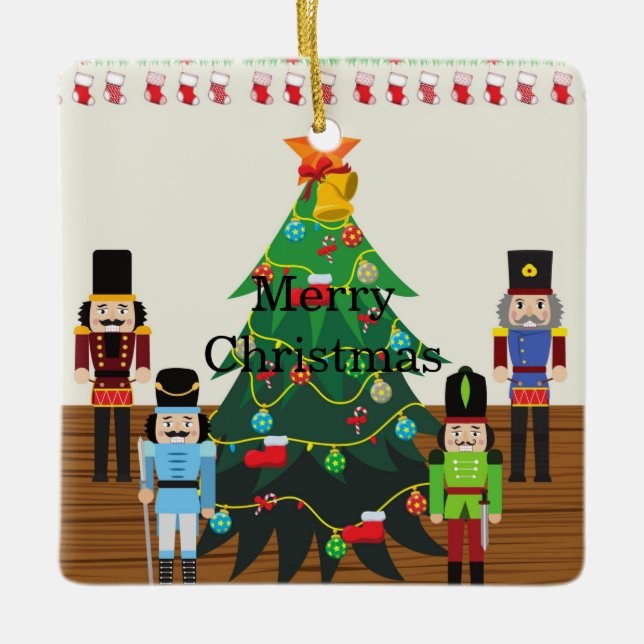 Nutcracker Julgran Ornament (Framsida)