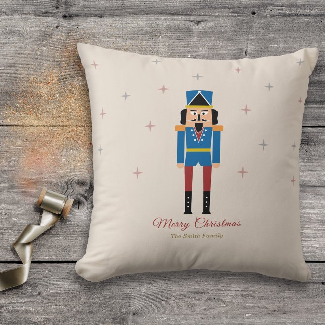 Nutcracker-julklapp Kudde (Nutcracker Christmas Pillow)