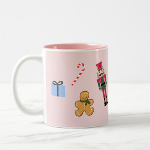 Nutcracker-julmålning Mugg