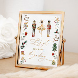 Nutcracker kan få den här party-sprickfödelsedagen poster