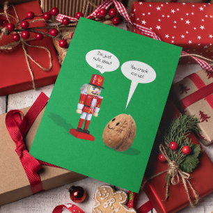Nutcracker Kärlek Pun-jul Helgkort