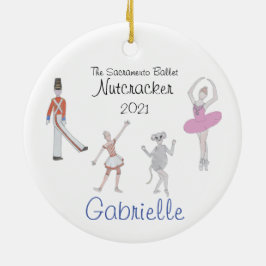 Nutcracker Keepsak Ornament (anpassningsbar)