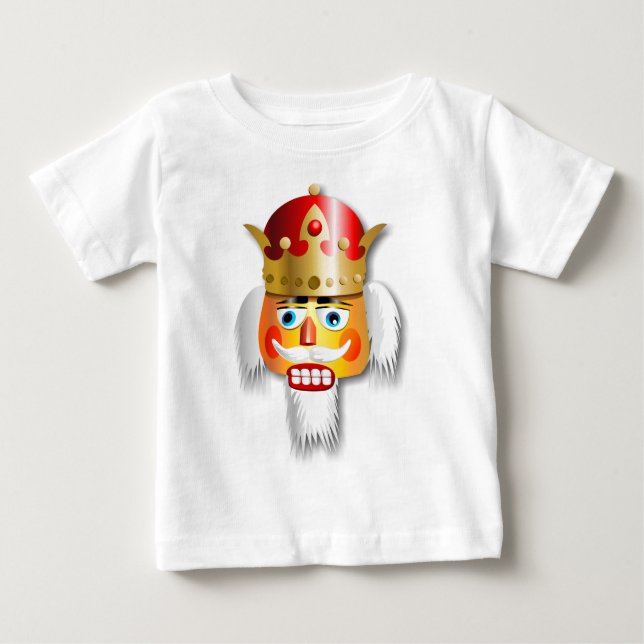 Nutcracker Kung Tecknad Tee Shirt (Framsida)