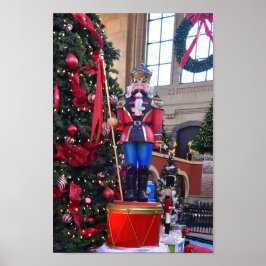 Nutcracker Kung vid unionens Station Poster
