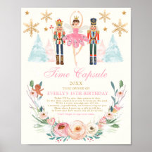 Nutcracker Land av sötsaker Tidskapsel